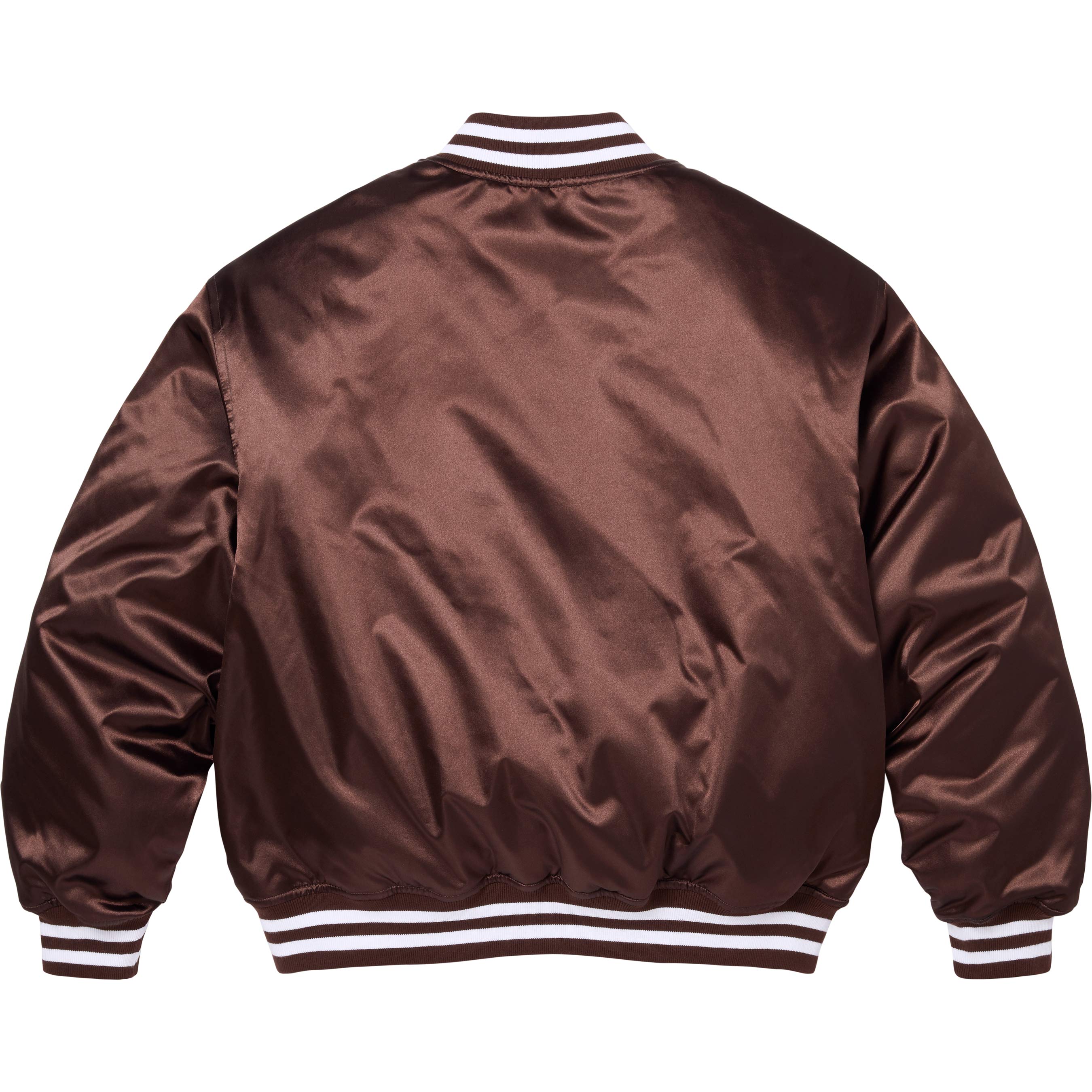 Supreme®/Champion® Satin Varsity Jacket view 5